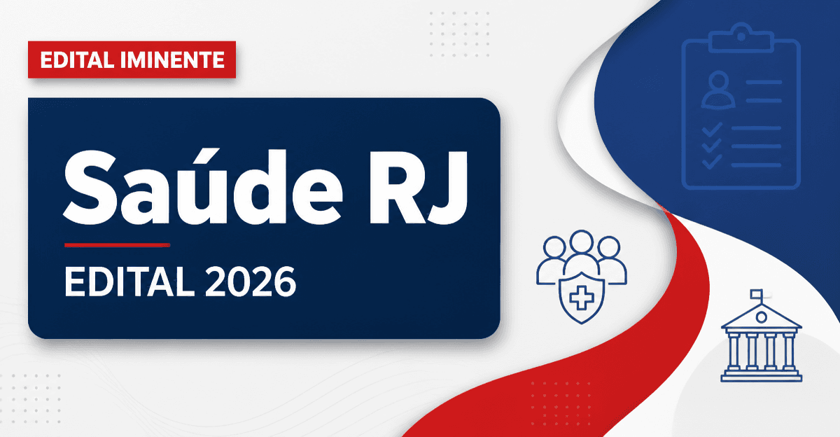 Concurso Saúde RJ: contrato é publicado e edital ganha força - Secretaria de Saúde