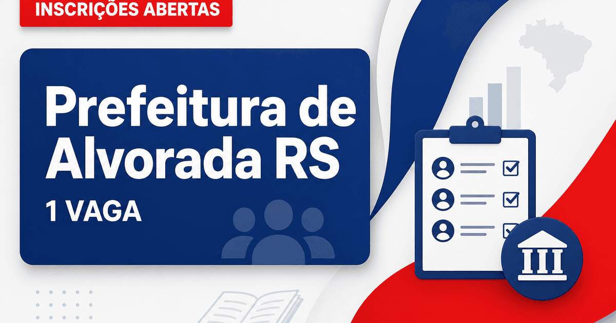 Prefeitura de Alvorada: Prefeitura de Alvorada - RS abre processo seletivo para Técnico de Informática - Prefeitura de Alvorada