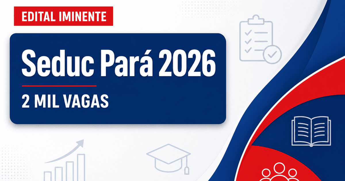 Concurso Seduc PA: edital para 2 mil vagas sai no início de agosto, segundo governadora - Secretaria de Estado de Educação do Pará
