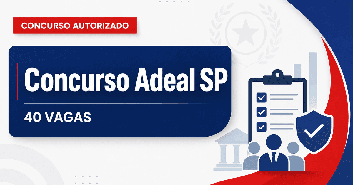 Concurso Adeal tem comissão organizadora formada; 40 vagas! - Adeal tem comissão organizadora formada; 40 vagas!
