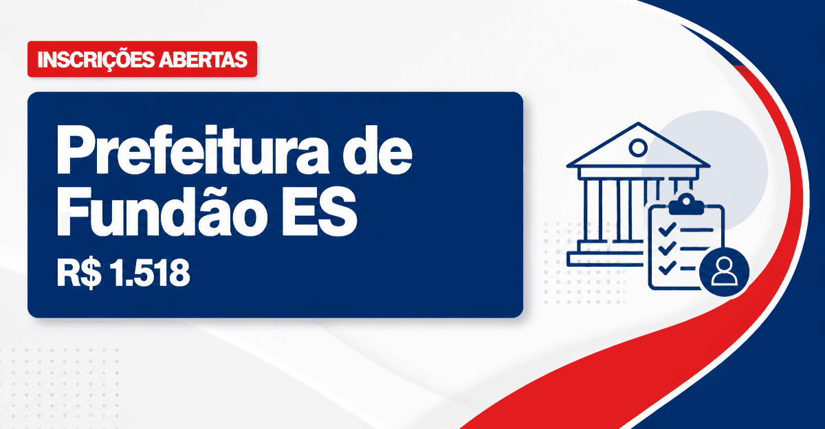 Prefeitura de Fundão: Prefeitura de Fundão - ES abre seleção para Cuidador Institucional e Auxiliar de Cuidador - Prefeitura de Fundão