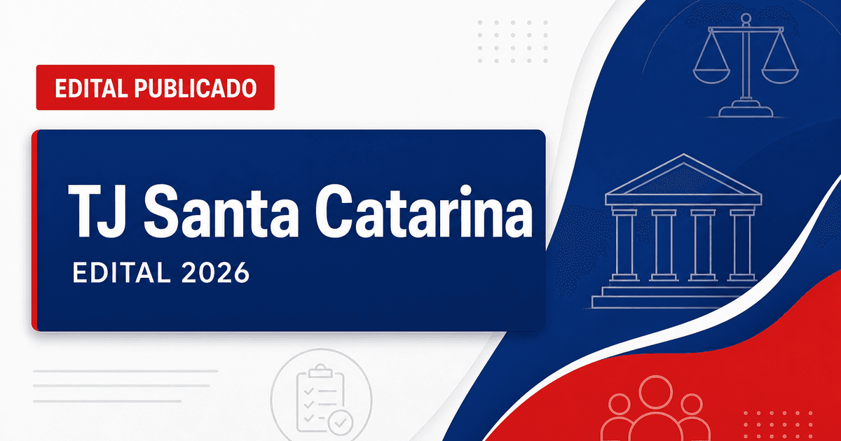 Concurso TJ SC: novo edital é aprovado para a magistratura - Tribunal de Justiça de Santa Catarina