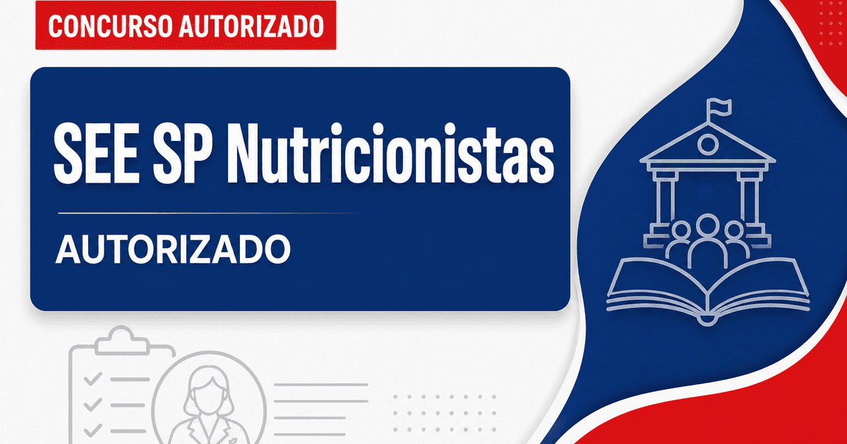Concurso SEE SP: governador autoriza nova seleção para nutricionistas - Secretaria de Estado da Educação de São Paulo