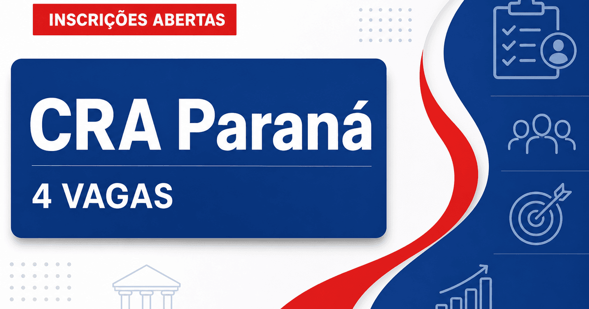 CRA - Conselho Regional de Administração do Paraná: CRA - PR retifica concurso público com vagas imediatas e cadastro de - Conselho Regional de Administração do Paraná