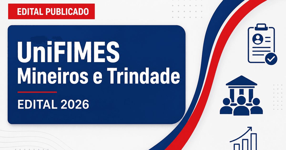 Concurso UniFIMES Mineiros e Trindade GO abre vagas para professores em Saúde - UniFIMES