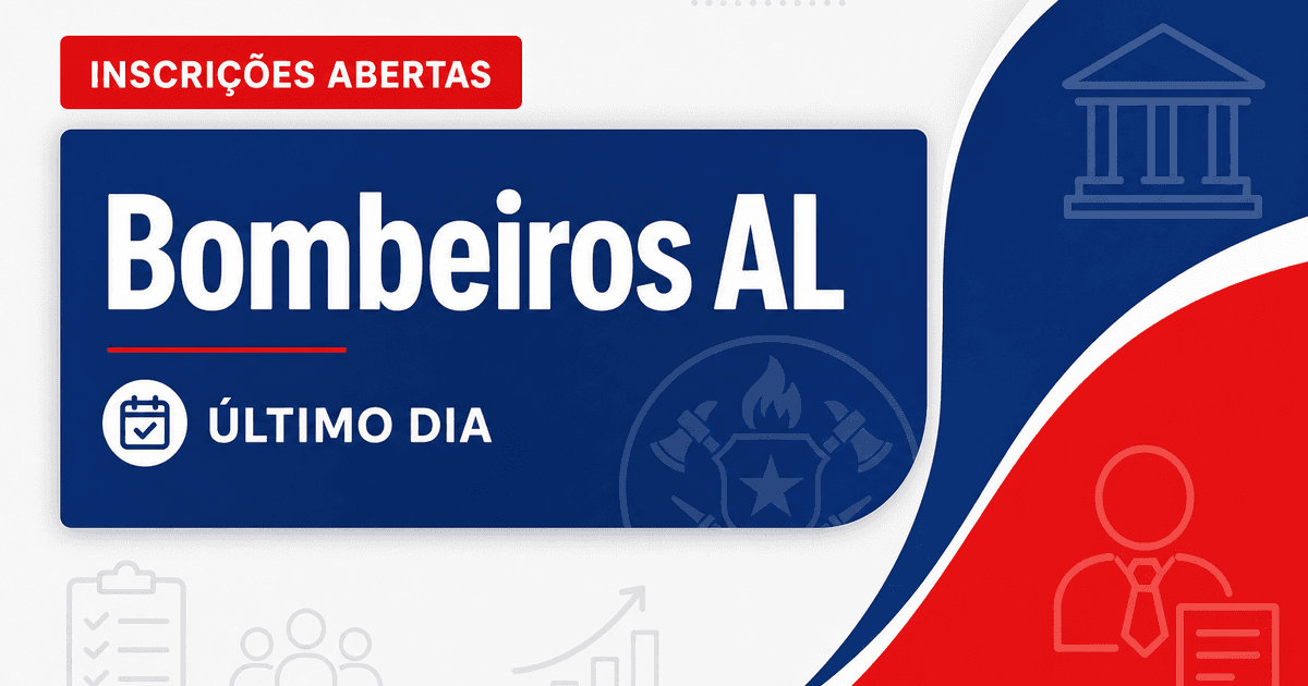 Concurso Bombeiros AL tem último dia de inscrição; veja datas! - Corpo de Bombeiros