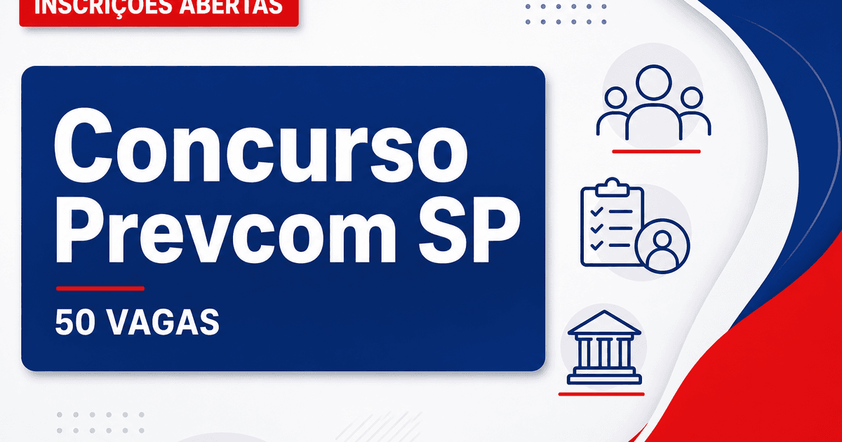 Concurso da Prevcom SP encerra inscrições para mais de 50 vagas nesta quarta-feira (22) - Prevcom SP
