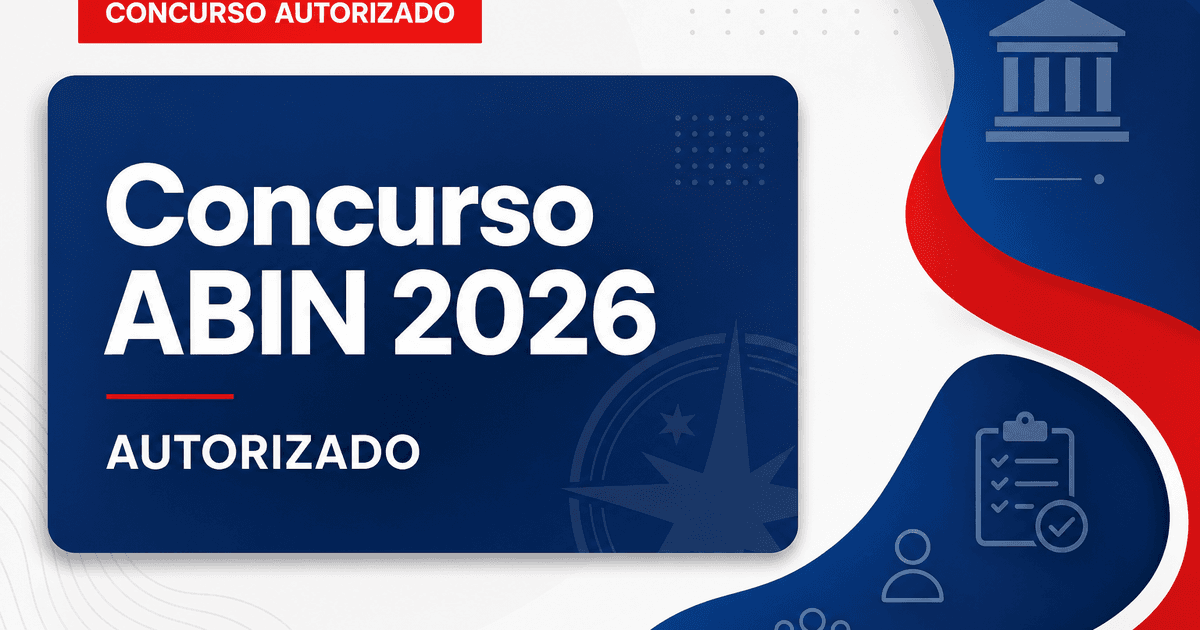 Concurso ABIN: agência altera pedido de autorização para novo certame - ABIN: agência altera pedido de autorizaçãora novo certame