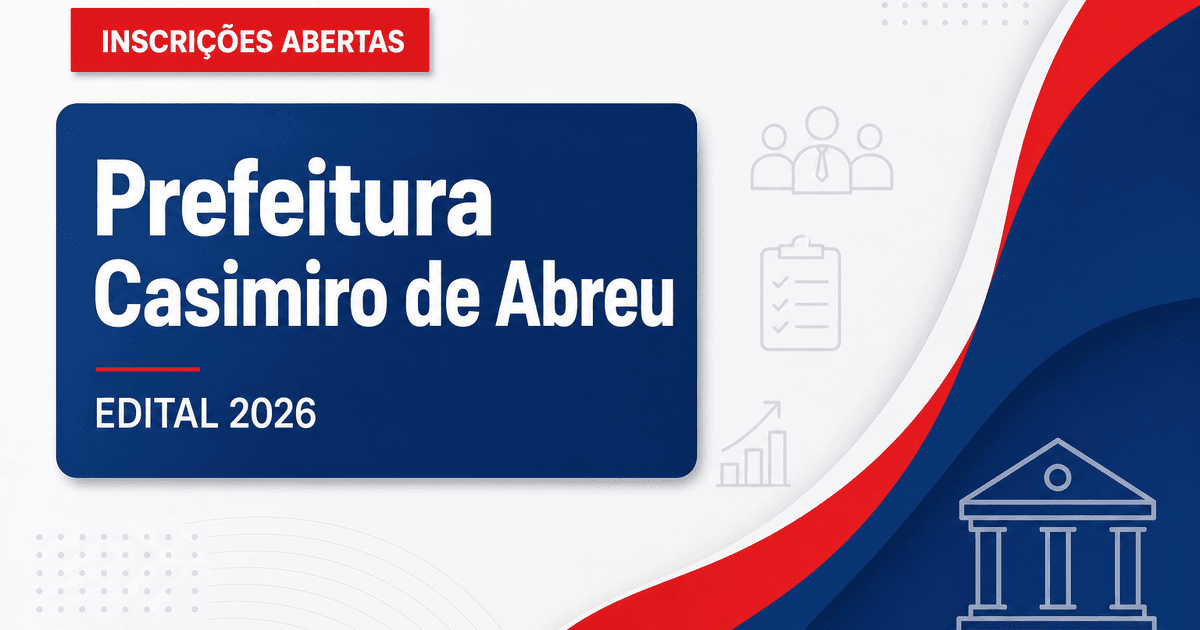 Prefeitura de Casimiro de Abreu - RJ abre seleção para Agentes de Saúde e de Endemias - Prefeitura de Casimiro de Abreu
