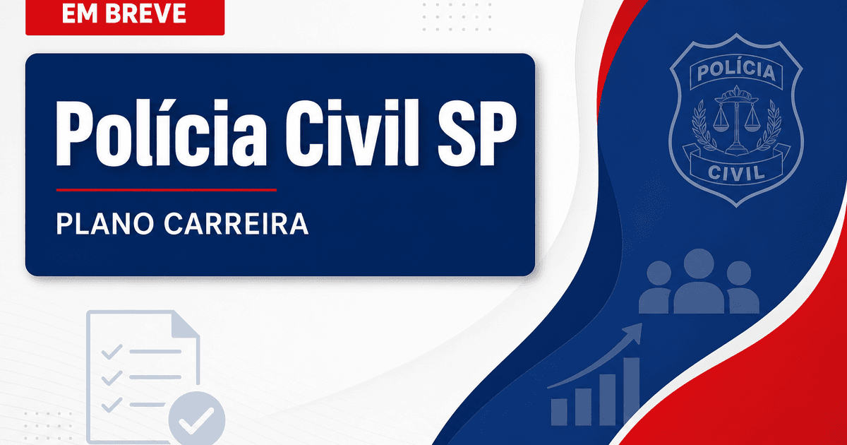 Concurso PC SP: categoria cobra decreto do novo plano de carreira - Polícia Civil