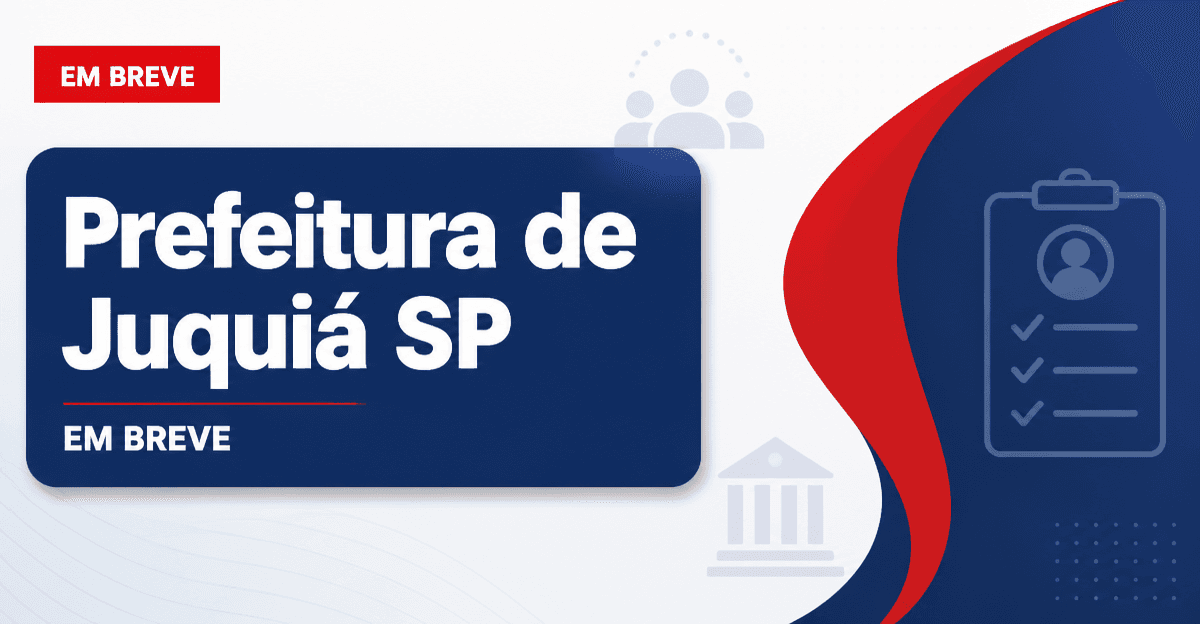 Concurso Prefeitura de Juquiá SP: nova seleção em breve para todos os níveis escolares - Prefeitura de Juquiá