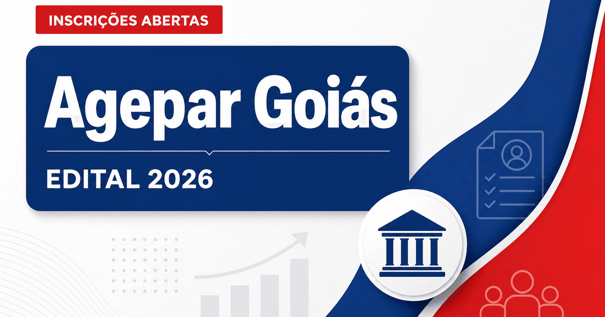 Concurso Agepar tem inscrições abertas; veja quem pode participar - Agência de Regulação dos Serviços Públicos Delegados do Estado de Goiás