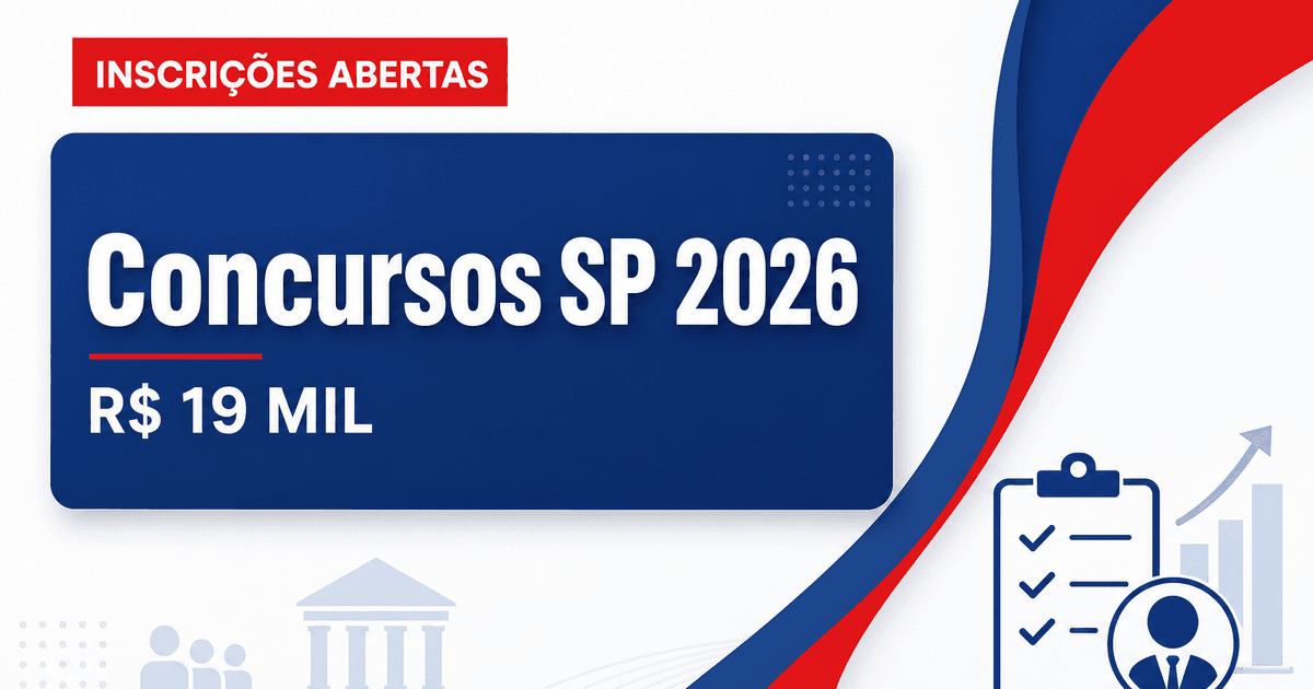 Diadema, Paulínia, Santos e mais cidades: concursos abertos em SP pagam até R$ 19 mil - Diadema, Paulínia, Santos e mais cidades