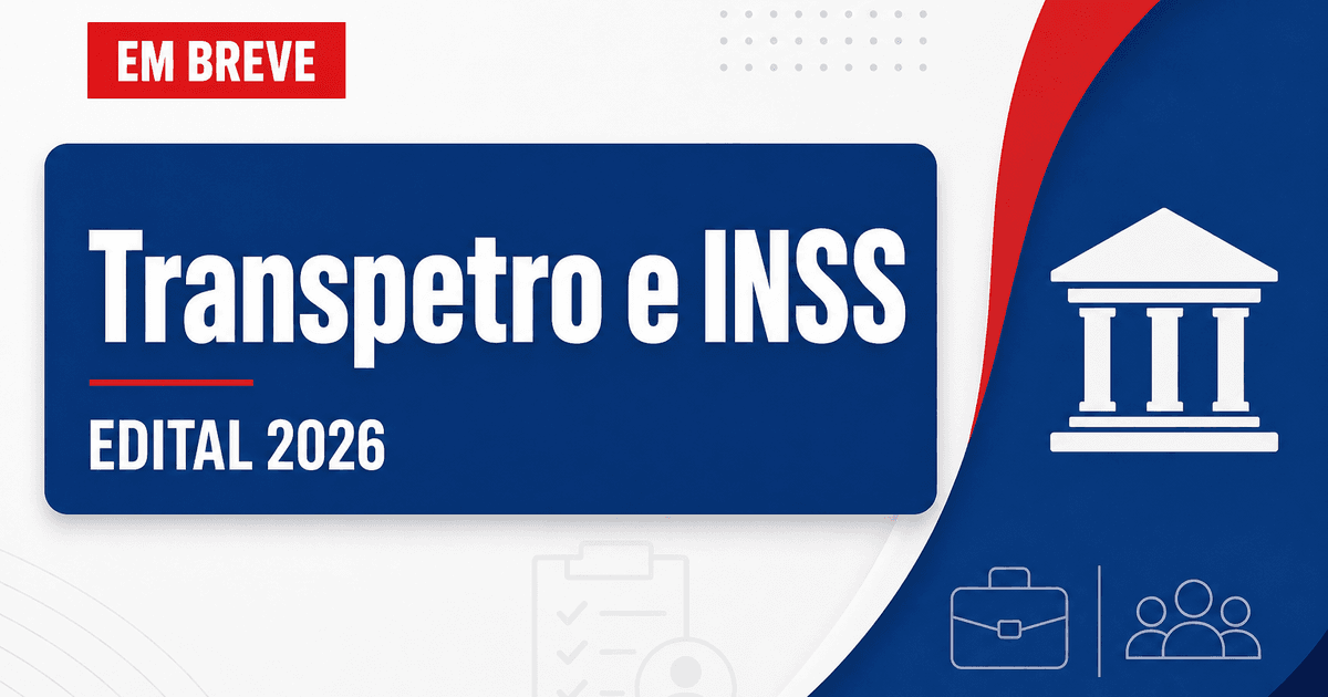 Concursos Transpetro e INSS são destaques nesta quinta, 23 - s Tranetro e INSS são destaques nesta quinta, 23