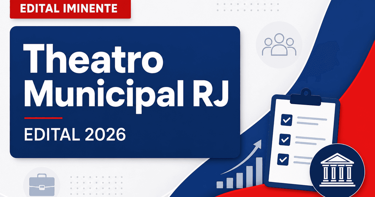 Concurso Theatro Municipal RJ: edital passa por análise jurídica - Theatro Municipal