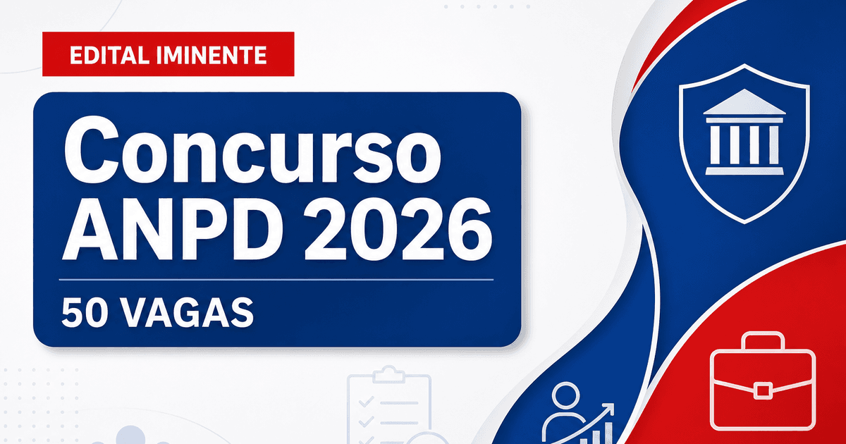 Concurso ANPD: edital com 50 vagas de especialistas sai até dezembro - ANPD: edital com 50 vagas de eecialistas sai até dezembro