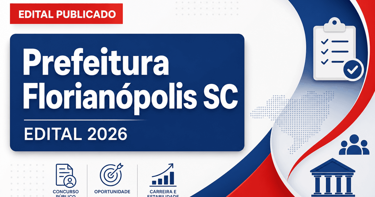 Prefeitura de Florianópolis concurso: cadastro reserva para Saúde - Prefeitura de Florianópolis