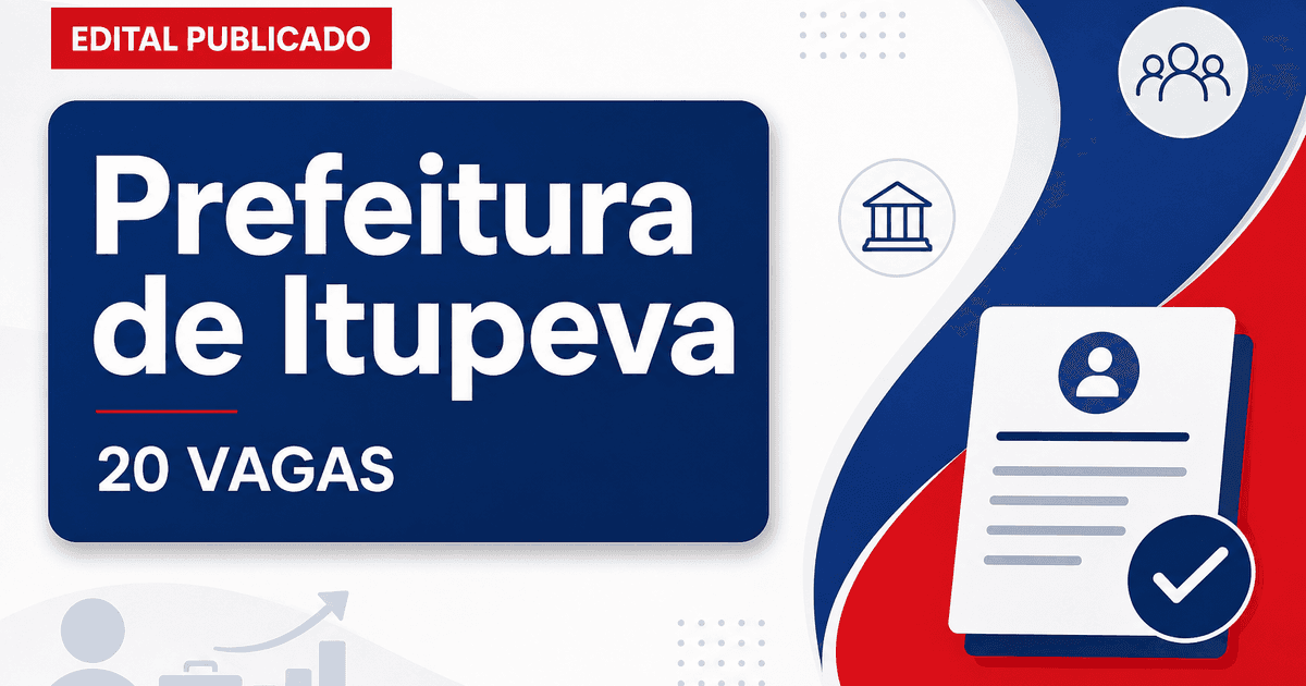 Prefeitura de Itupeva SP abre concurso para guarda civil com 20 vagas - Prefeitura de Itupeva
