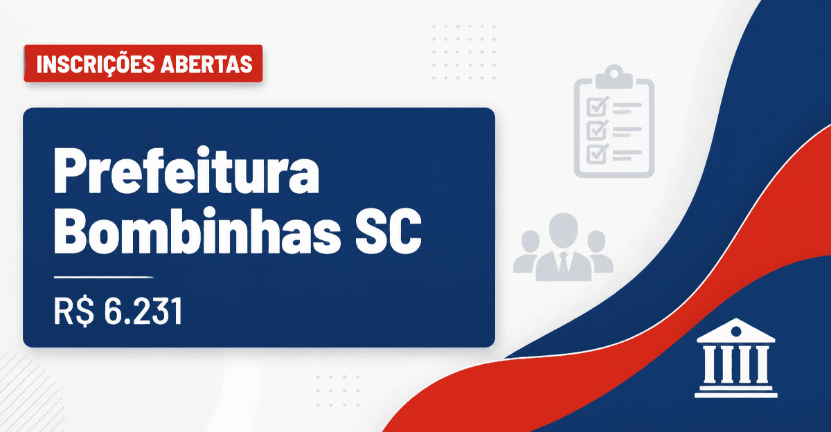 Prefeitura de Bombinhas: Prefeitura de Bombinhas - SC abre processo seletivo para cadastro de reserva - Prefeitura de Bombinhas