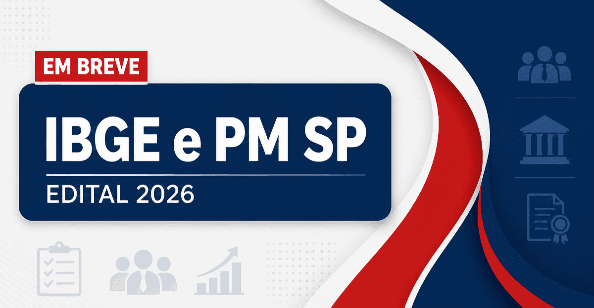 Concursos IBGE e PM SP são destaques nesta sexta, 22 - s IBGE e PMsão destaques nesta sexta, 22