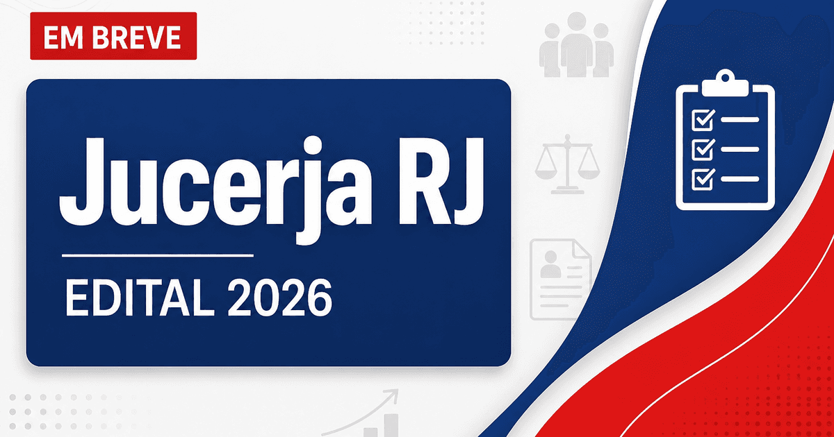 Concurso Jucerja RJ: formada comissão responsável por iniciar os preparativos para nova seleção - Jucerja