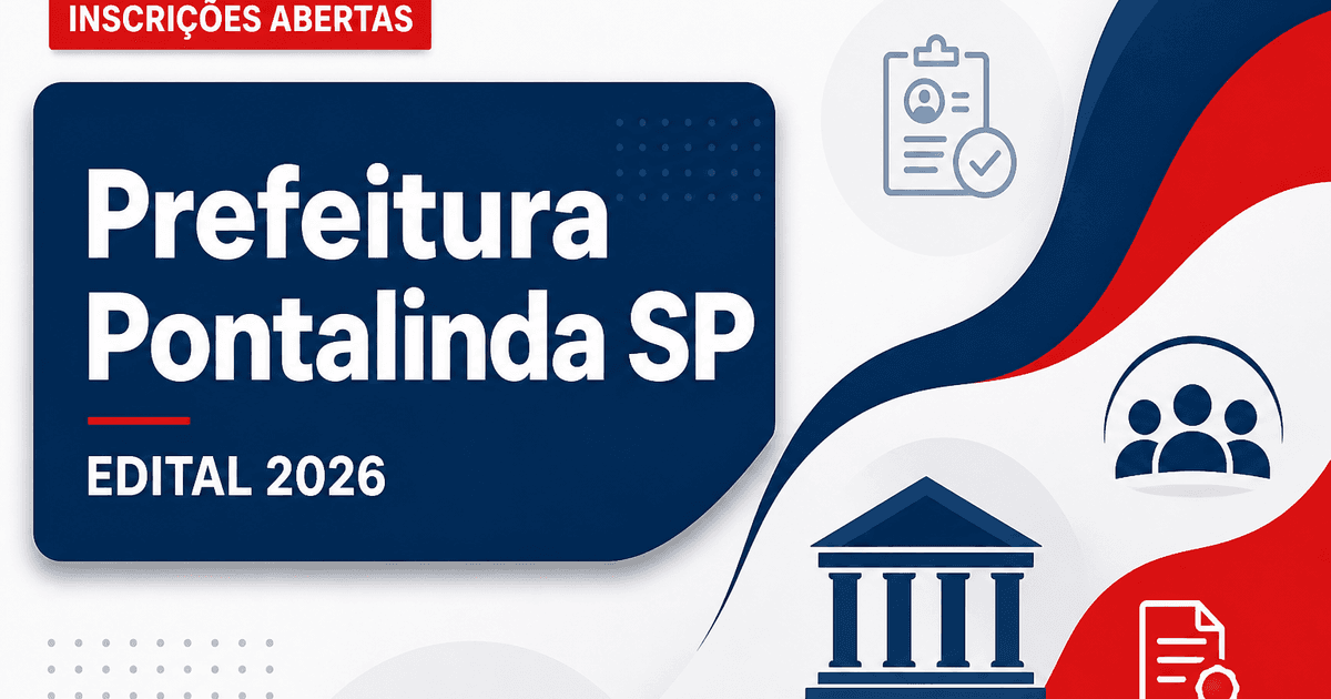 Processo seletivo da Prefeitura de Pontalinda (SP) abre chances para professor - Prefeitura de Pontalinda