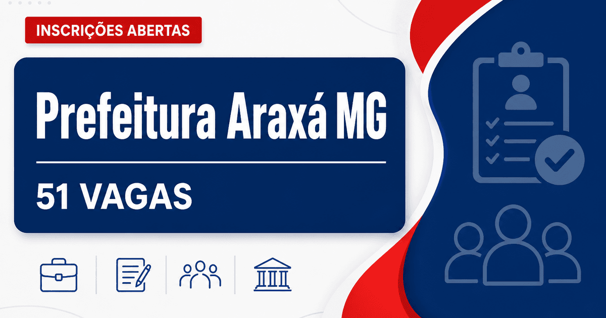 Prefeitura de Araxá: Prefeitura de Araxá - MG abre seleção para Agente Comunitário de Saúde - Prefeitura de Araxá