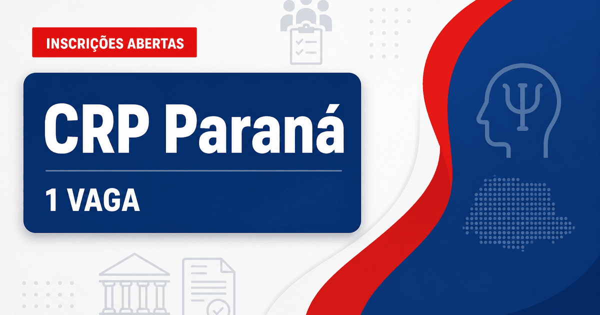 CRP - Conselho Regional de Psicologia do Paraná: CRP - PR abre processo seletivo para o cargo de Assessor de TI - Conselho Regional de Psicologia do Paraná