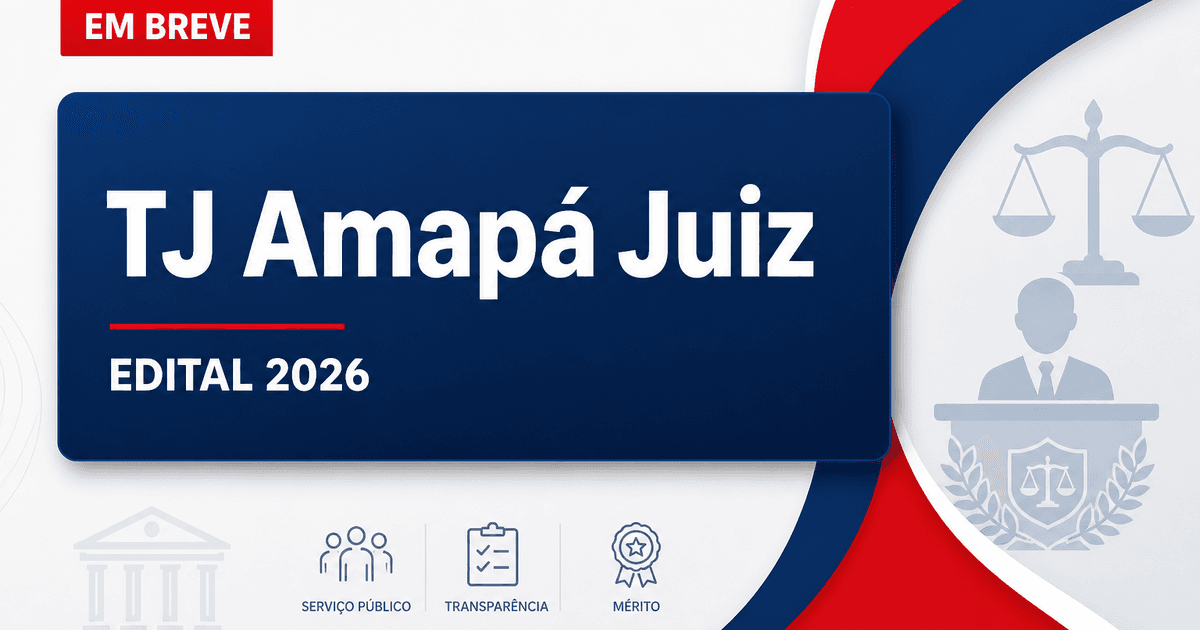 Concurso TJ AP tem banca definida para o quadro de juiz - Tribunal de Justiça do Amapá