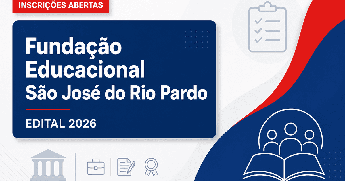 Fundação Educacional São José do Rio Pardo SP abre concurso - Fundação Educacional São José do Rio Pardo