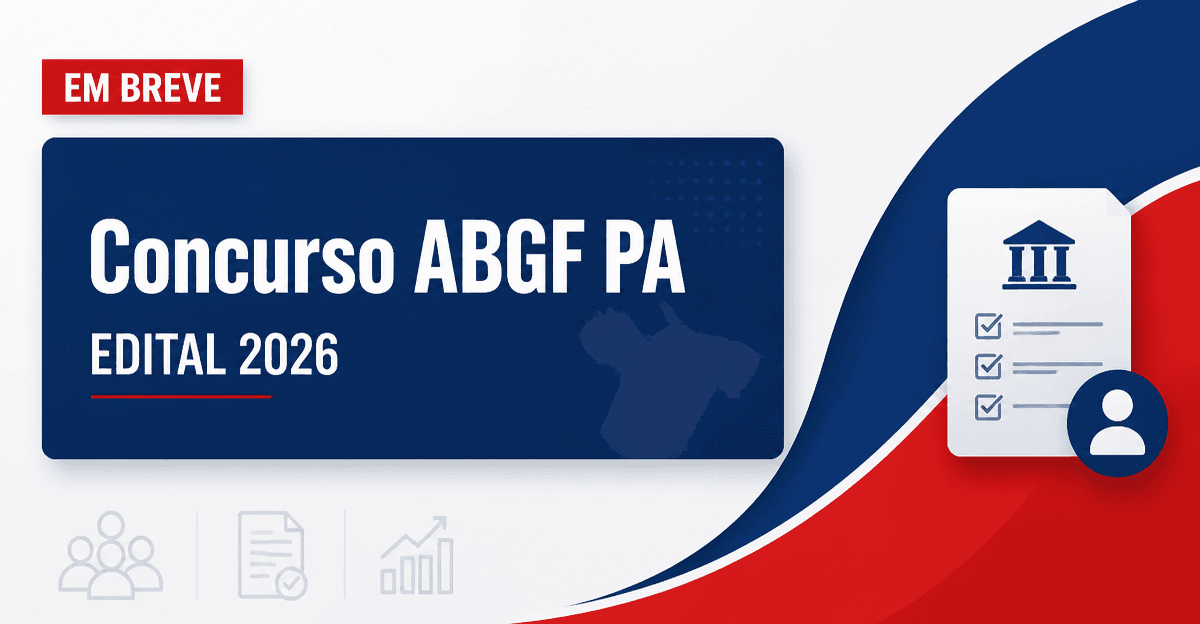 Concurso ABGF: edital previsto para junho e provas no segundo semestre - ABGF: edital previstora junho e provas no segundo semestre