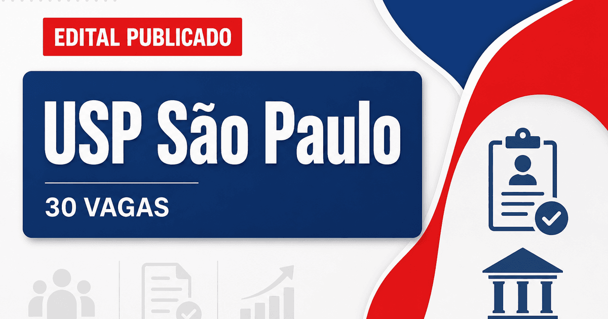 USP - Universidade de São Paulo: USP - SP publica editais de concursos com remuneração de até R$ 11.334,47 - Universidade de São Paulo