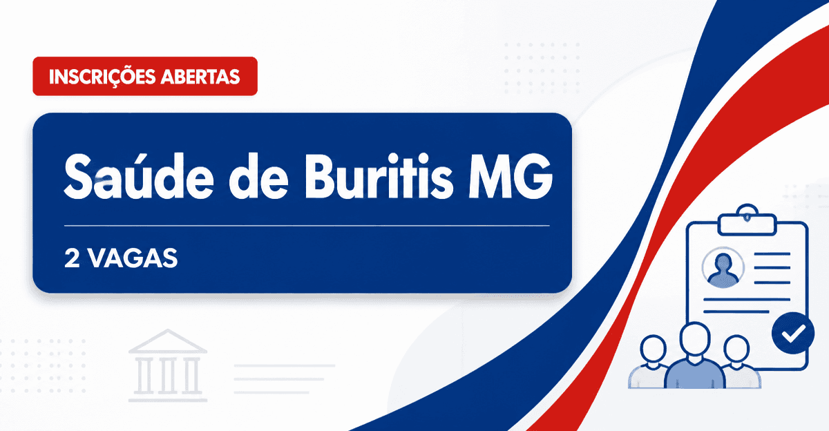 SMS - Secretaria Municipal de Saúde de Buritis: Secretaria de Saúde de Buritis - MG abre processo seletivo para Técnico - Secretaria Municipal de Saúde de Buritis