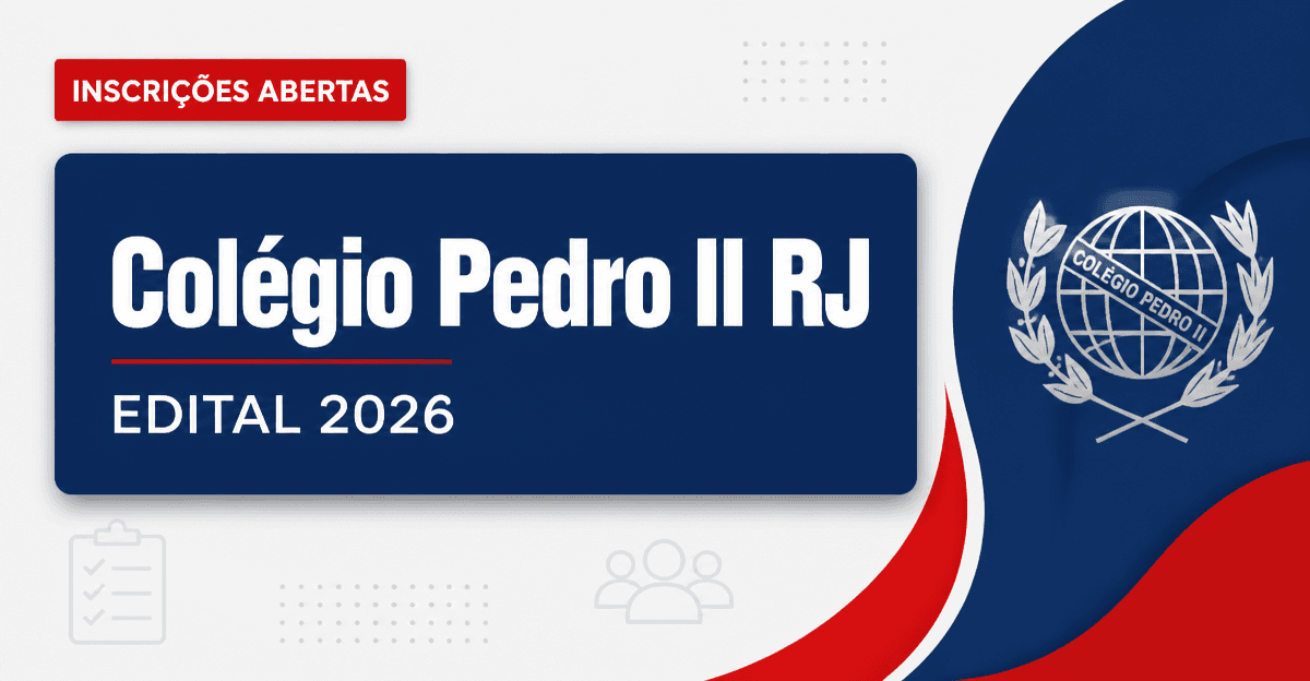 Colégio Pedro II RJ abre processo seletivo para professor de Filosofia - Colégio Pedro II
