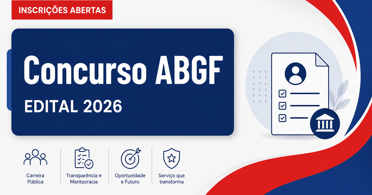 ABGF prorroga inscrições do concurso público com vagas para cargos de nível superior prorrogado - Agência Brasileira Gestora de Fundos Garantidores e Garantias