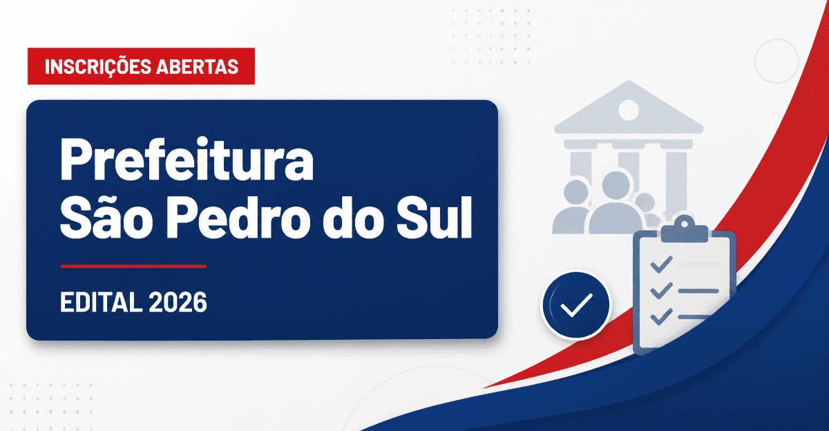 Prefeitura de São Pedro do Sul RS abre processo seletivo para operário - Prefeitura de São Pedro do Sul