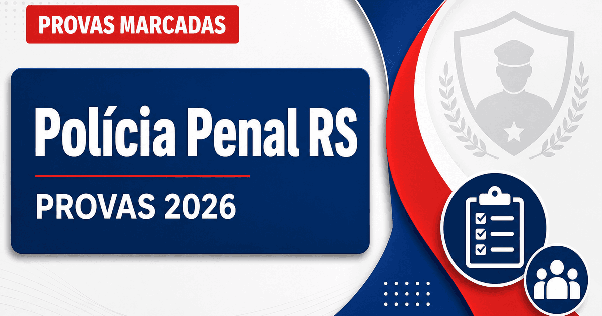 Concurso Penal RS: veja as principais orientações para as provas - Polícia Penal do Rio Grande do Sul