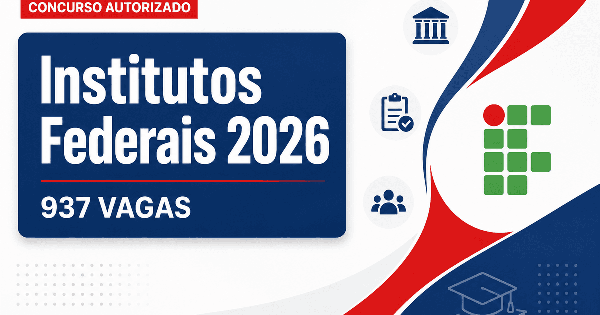 Concursos Educação: portaria distribui 937 cargos em institutos - Institutos Federais de Educação, Ciência e Tecnologia