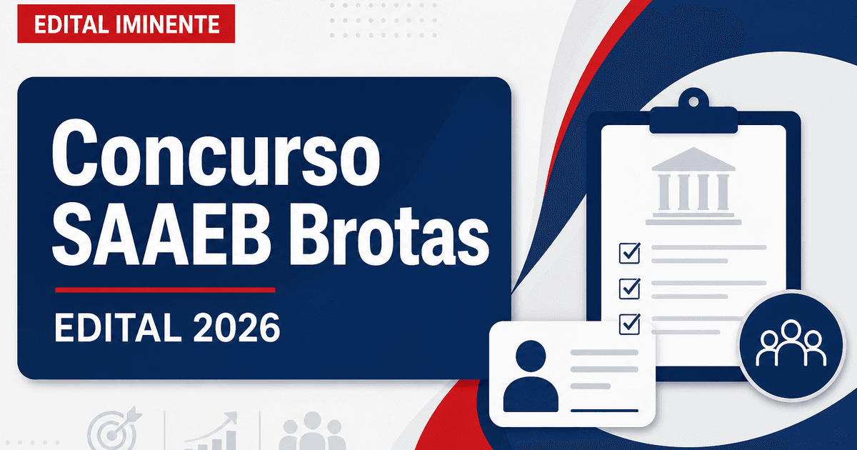 Concurso SAAEB Brotas SP: assinado contrato com banca e edital para todos os níveis já pode sair - Serviço Autônomo de Água e Esgoto de Brotas