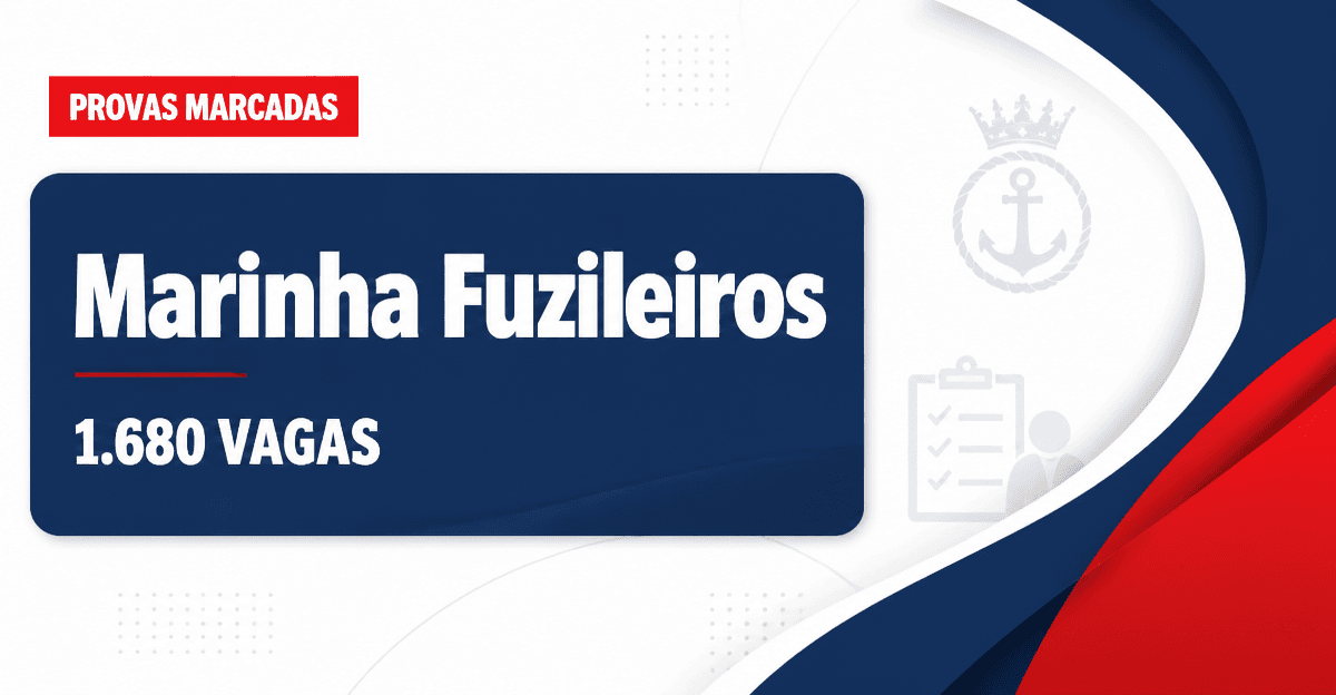 Concurso da Marinha com 1.680 vagas para fuzileiros ganha data de prova - da Marinha com 1.680 vagasra fuzileiros ganha data de prova