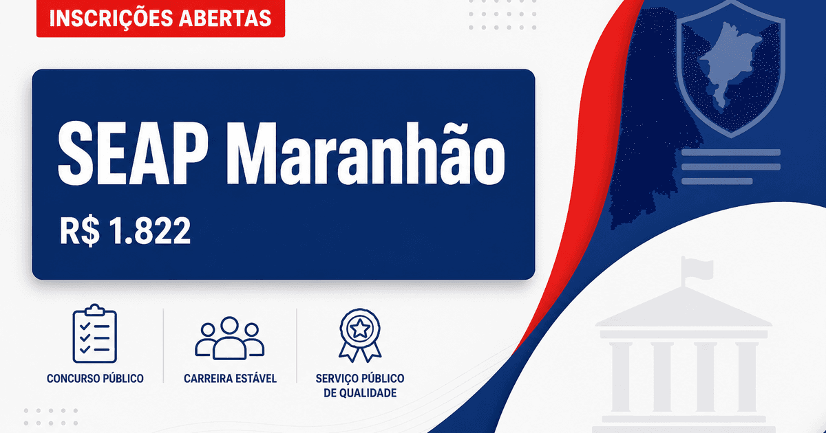 SEAP - Secretaria de Estado de Administração Penitenciária: SEAP - MA abre seleções para auxiliares penitenciários em Pi - Secretaria de Estado de Administração Penitenciária