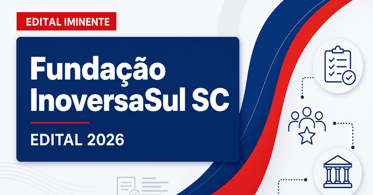 Concurso Fundação InoversaSul SC: vagas imediatas e cadastro de reserva - Fundação InoversaSul