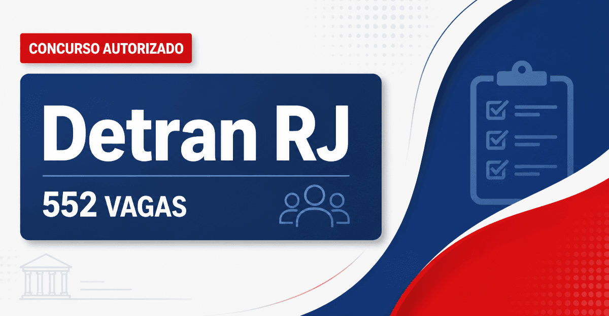 Concurso Detran RJ: comissão formada para 552 vagas - Departamento de Trânsito do Rio de Janeiro