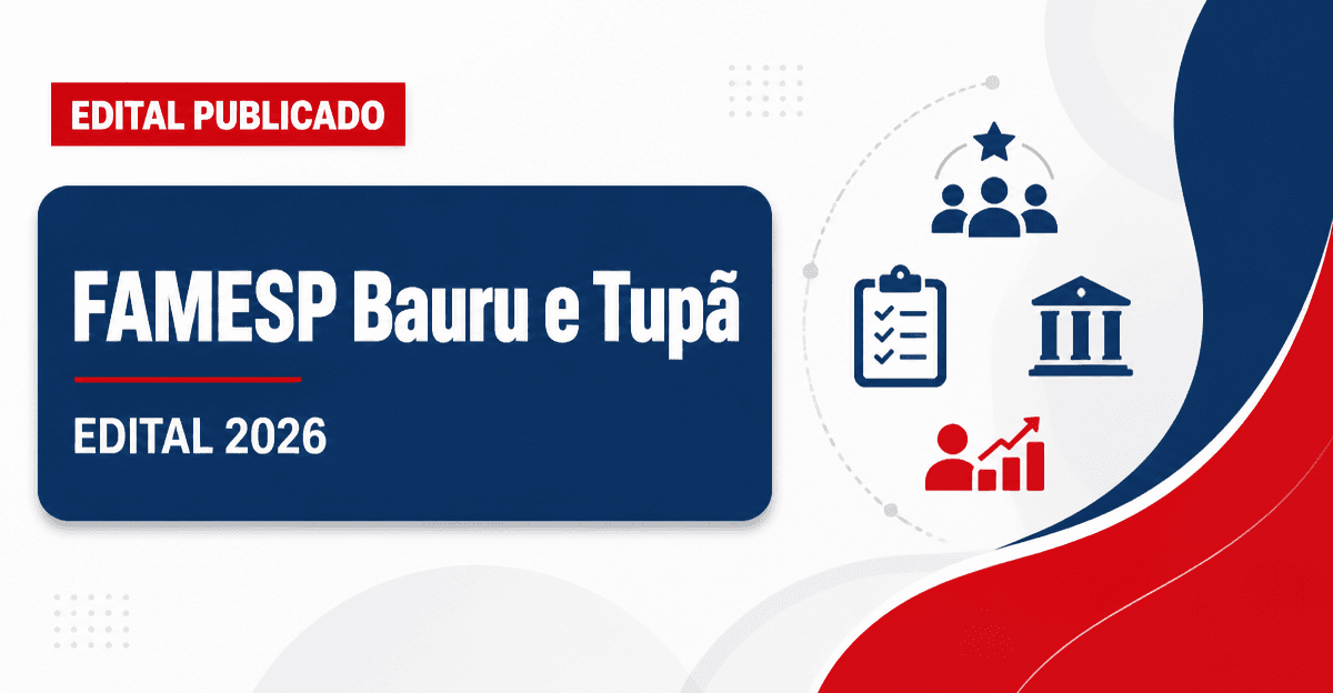 FAMESP abre processos seletivos em Bauru e Tupã - FAMESP