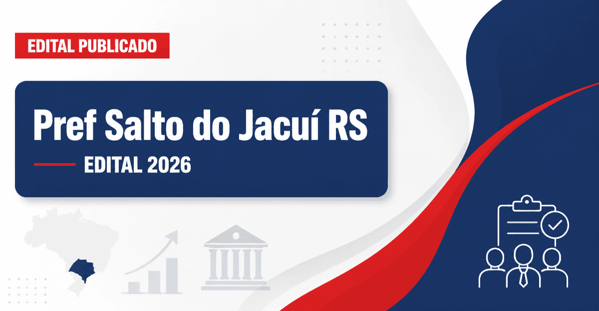 Prefeitura de Salto do Jacuí - RS abre vaga para Professor de Atendimento Educacional Especializado - Prefeitura de Salto do Jacuí