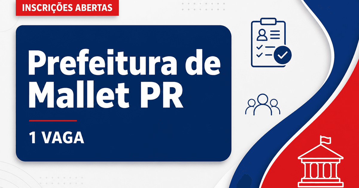 Prefeitura de Mallet: Prefeitura de Mallet - PR abre processo seletivo para terapeuta ocupacional - Prefeitura de Mallet