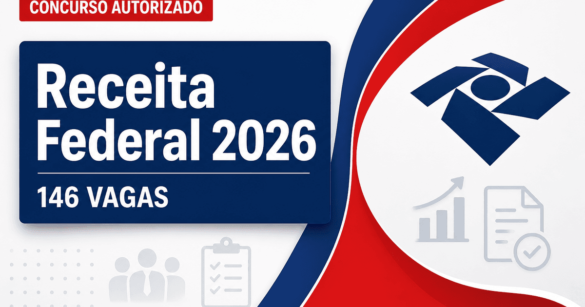 Concurso Receita Federal: formado grupo interno para definição da banca organizadora para 146 vagas - Secretaria Especial da Receita Federal do Brasil