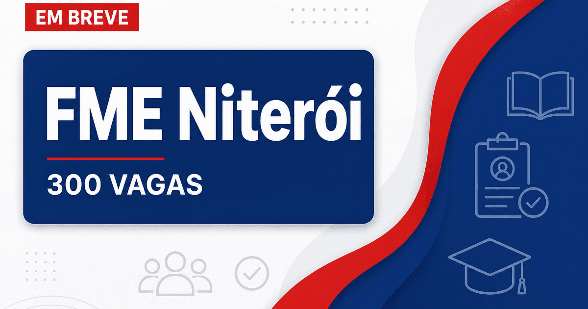 Concurso FME Niterói RJ: novo edital com 300 vagas é preparado - Fundação Municipal de Educação de Niterói