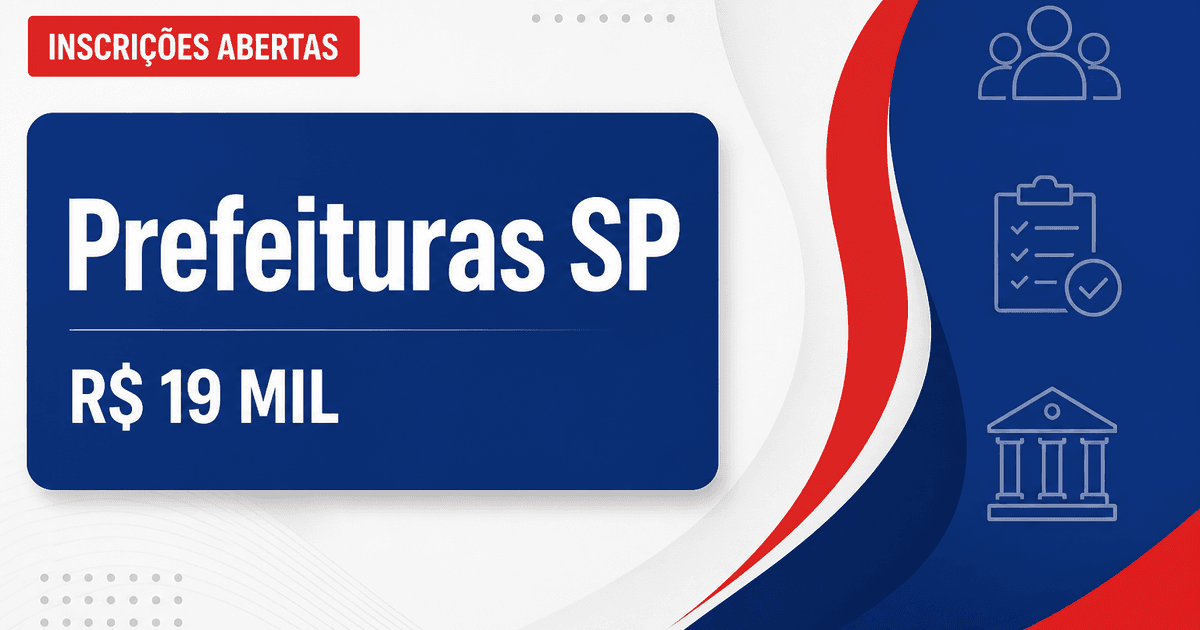 Ganhe até R$ 19 mil: Caraguatatuba, Jundiaí, Osasco e mais cidades têm concursos abertos em SP - Prefeitura de Caraguatatuba, Prefeitura de Jundiaí, Prefeitura de Osasco