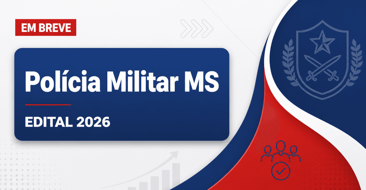 Concurso PM MS: comadante-geral confirma estudos para novo edital - Polícia Militar